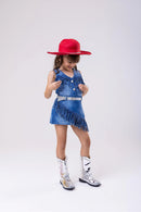 Conjunto Blogueirinha Boiadeira Maraisa Jeans